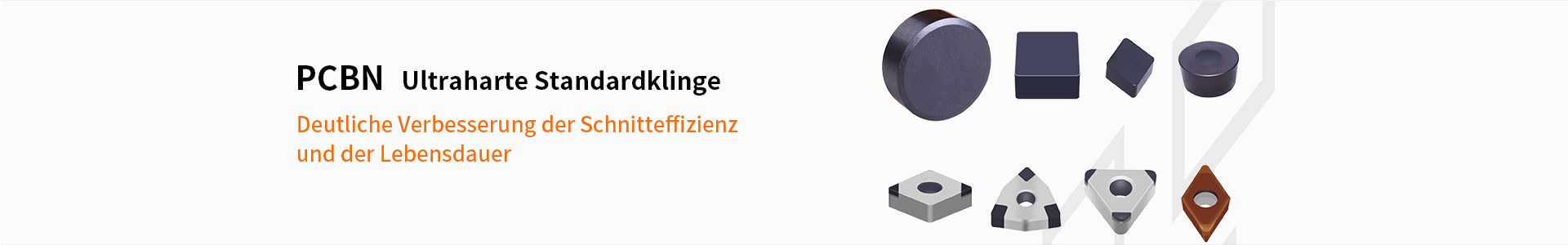 PCBN ultraharte Standardklinge
